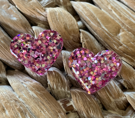 Valentine's Day Glitter Hearts