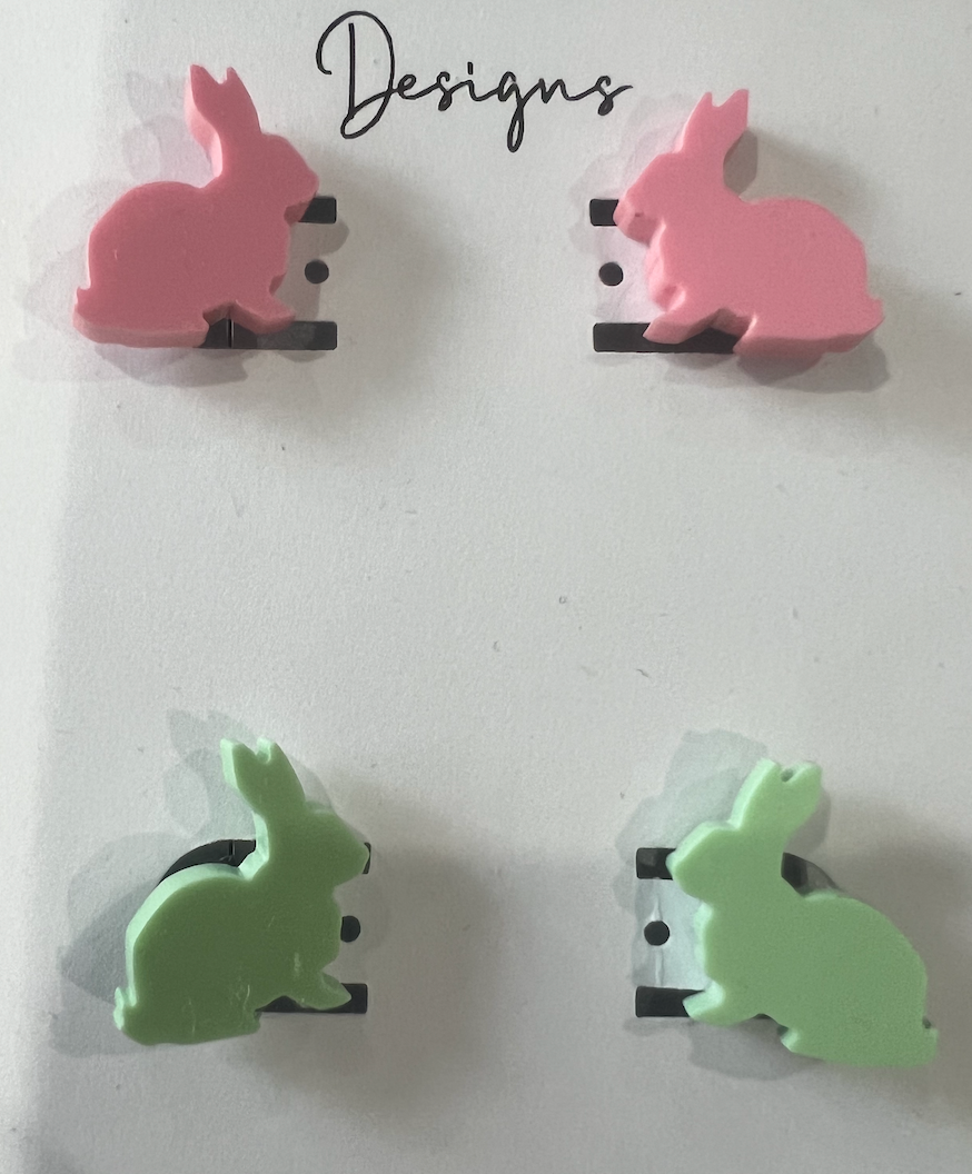 Mini Easter bunny stud sets